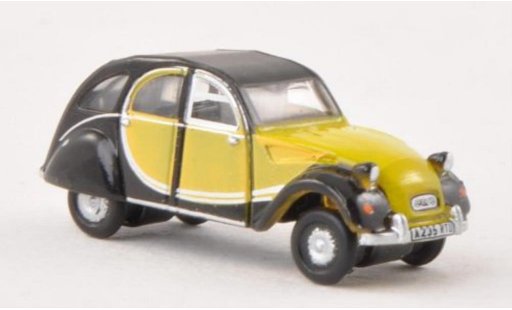 Citroen 2CV Charleston 1/148 Oxford giallo/nero 1950 modellini auto