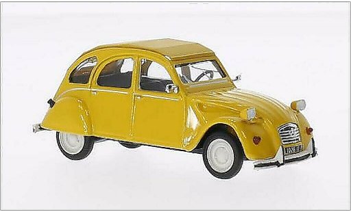 Citroen 2CV V6 1/43 Vitesse Club giallo 1981 modellini auto