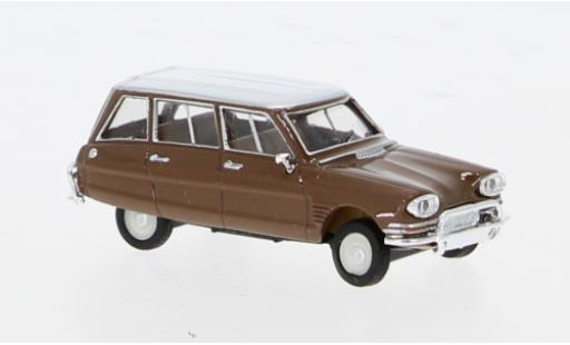 Citroen Ami 6 1/87 Herpa Break braun 1:87 modellino in miniatura