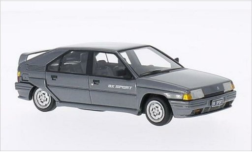 Citroen BX sport 1/43 Kess metallicoo grigio 1985 modellini auto