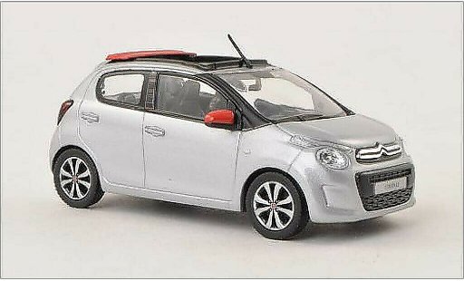 Citroen C1 Airscape 1/43 Norev 5-Turer metallicoo grigio 2014 modellini auto