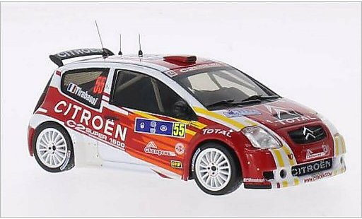 Citroen C2 S1600 1/43 IXO No.55 JWRC Tour de Corse 2006 modellini auto