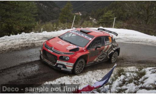 Citroen C3 1/43 IXO Rally2 Rallye Monte Carlo 2026 #20 L.Rossel/G.Mercoiret 1:43 modellino in miniatura