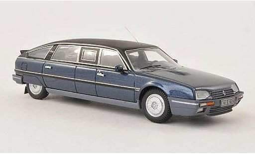 Citroen CX Berline 1/43 Matrix Tissier Berlina DDR blu/opaco-nero 1986 modellini auto