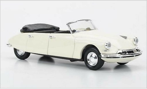 Citroen DS 19 1/43 Rio Cabrio Reutter 4-Turer bianco 1960 modellini auto