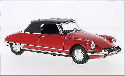 Citroen DS 19 1/24 Welly Cabrio rosso modellini auto
