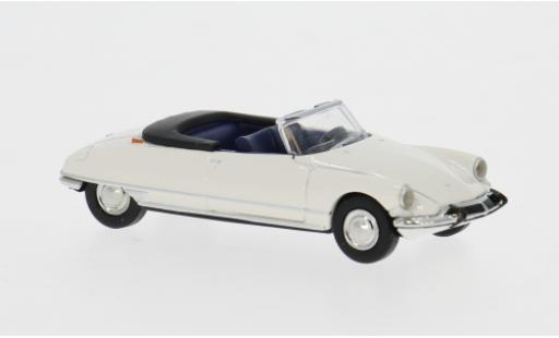 Citroen DS 1/87 Brekina 19 Cabriolet weiss 1963 1:87 modellino in miniatura