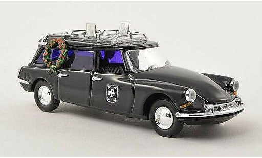 Citroen DS corbillard 1/43 Rio Station wagon Bestattungswagen nero modellini auto