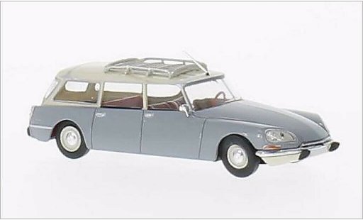Citroen DS Break 1/87 Brekina Station wagon grigio/beige modellini auto