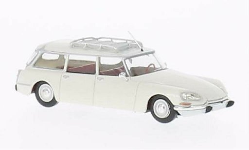 Citroen DS Break 1/87 Brekina Station wagon bianco modellini auto