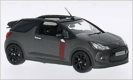 DS Automobiles DS3 Cabriolet 1/43 Norev Cabrio Racing opaco-grigio 2014 modellini auto