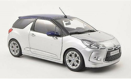 DS Automobiles DS3 Cabriolet 1/18 Norev Cabrio grigio 2013 modellini auto