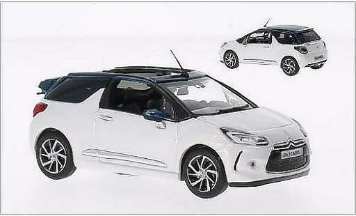DS Automobiles DS3 Cabriolet 1/43 Norev Cabrio bianco/metallicoo verde 2015 modellini auto