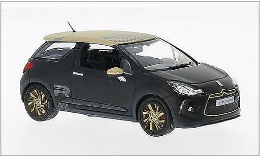 DS Automobiles DS3 Racing 1/43 Norev opaco-nero/opaco-gold 2013 modellini auto