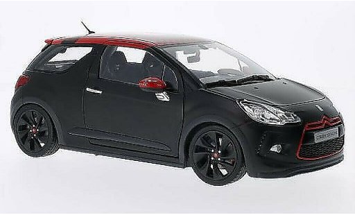 DS Automobiles DS3 Racing 1/18 Norev S.Loeb opaco-nero con rotem tetto 2012 modellini auto
