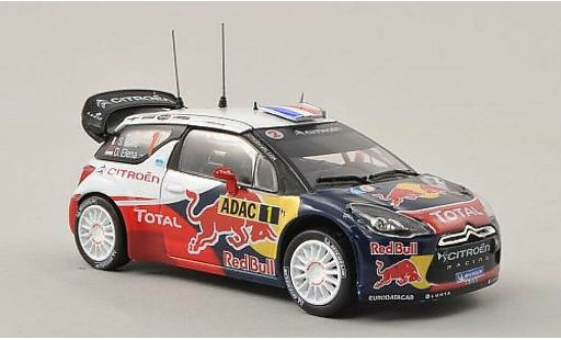 DS Automobiles DS3 WRC 1/43 Norev No.1 Red Bull / Total Rally Germania 2012 /D.Elena modellini auto