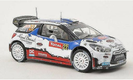 DS Automobiles DS3 WRC 1/43 IXO No.22 Rally Monte Carlo 2013 /X.Panseri modellini auto