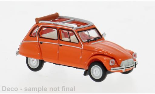 Citroen Dyane 1/87 Brekina orange 1:87 modellino in miniatura