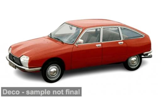 Citroen GS 1/87 Norev Pallas rot 1977 1:87 modellino in miniatura