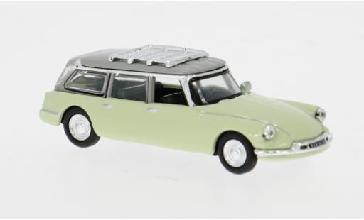 Citroen ID 19 1/87 Norev gr&uuml;n/weiss 1961 1:87 modellino in miniatura