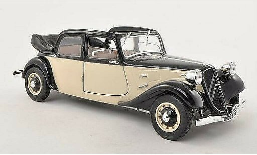 Citroen Traction 11 1/18 Solido B Decouvrable nero/beige 1938 modellini auto