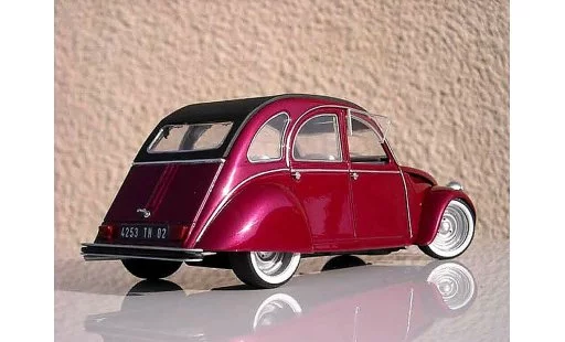 Citroen 2CV Berline 1/18 Solido custom blush effect modellini auto