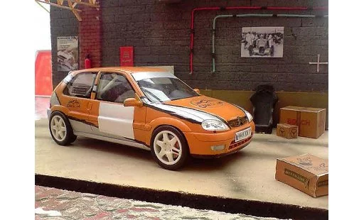 Citroen Saxo VTS 1/18 Ottomobile groupe a rallye modellini auto