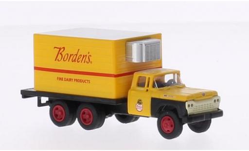 Ford F-500 1/87 Classic Metal Works Box Truck Bordens 1960 modellino in miniatura