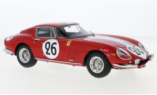 Ferrari 275 1/18 CMC GTB/C No.26 North American Racing Team 24h Le Mans 1966 modellino in miniatura