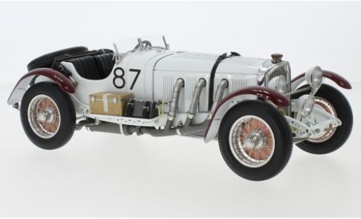 Mercedes SSK 1/18 CMC L No.87 Mille Miglia 1931 R.Caracciola modellino in miniatura