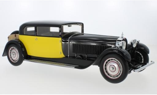 Bugatti 41 1/18 CMF Type Royale Coach by Weymann nero/giallo RHD 1929 modellino in miniatura