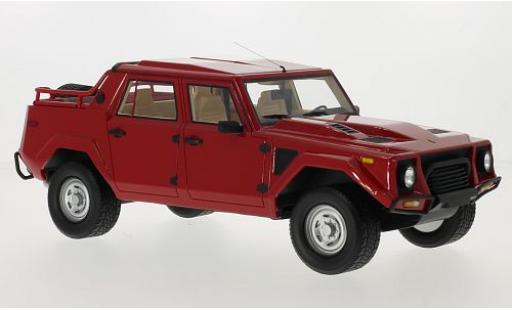 Lamborghini LM 1/18 CMF 002 rosso 1987 modellino in miniatura
