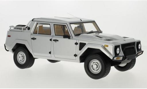 Lamborghini LM 1/18 CMF 002 grigio 1987 modellino in miniatura