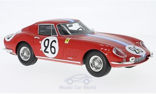 Ferrari 275 1966 1/18 CMR GTB No.26 24h Le Mans 1966 G.Biscaldi/M.de Bourbon-Parma modellino in miniatura