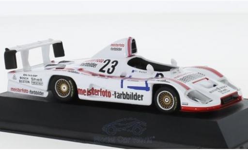 Porsche 936 1982 1/43 CMR No.23 Kremer Racing Meisterfoto Farbbilder DRM Hockenheim 1982 mit Decals S.Bellof modellino in miniatura