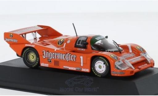 Porsche 956 1985 1/43 CMR B No.1 Jägermeister DRM 200 Meilen Norisring 1985 S.Bellof modellino in miniatura