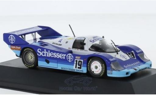 Porsche 956 1985 1/43 CMR B No.19 Brun Schiesser 1000 Km Spa 1985 S.Bellof/T.Boutsen modellino in miniatura