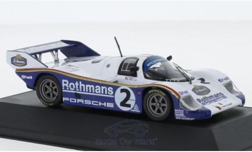 Porsche 956 1984 1/43 CMR K No.2 Rothmans 1000 Km Sandown Park 1984 S.Bellof/D.Bell modellino in miniatura