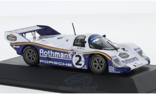 Porsche 956 1984 1/43 CMR K No.2 Rothmans 1000 KM Silverstone 1984 S.Bellof/D.Bell modellino in miniatura