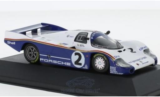 Porsche 956 1983 1/43 CMR L No.2 Rothmans 24h Le Mans 1983 mit Decals S.Bellof/J.Mass modellino in miniatura