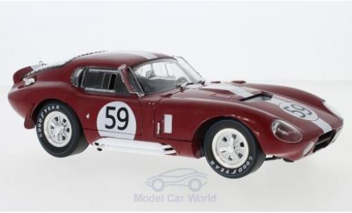 Shelby Cobra 1/18 CMR Daytona Coupe No.59 24h Le Mans 1965 P.Harper/P.Sutcliffe modellino in miniatura