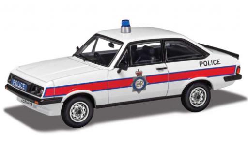 Ford Escort 1/43 Corgi MK II RS 2000 RHD Merseyside Police 1977 modellino in miniatura