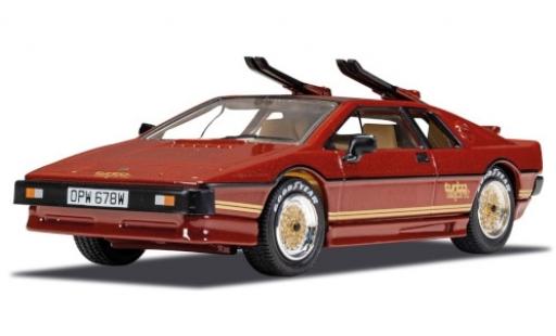 Lotus Esprit 1/36 Corgi Turbo metallico marroneee/Dekor RHD James Bond 007 For Your Eyes Only modellino in miniatura
