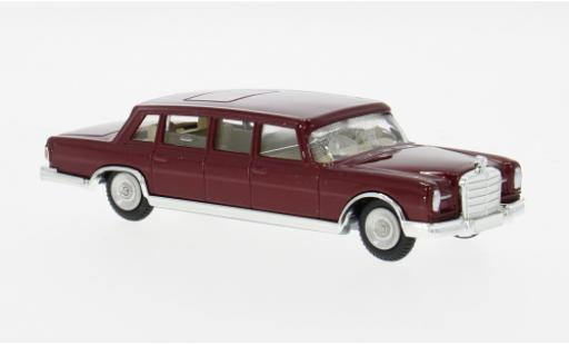 Mercedes 600 1/50 Corgi Pullman (W100) rot 1964 1:50 modellino in miniatura