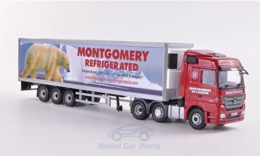 Mercedes Actros 1/50 Corgi Montgomery Refrigerated Kühlkoffer-SZ modellino in miniatura