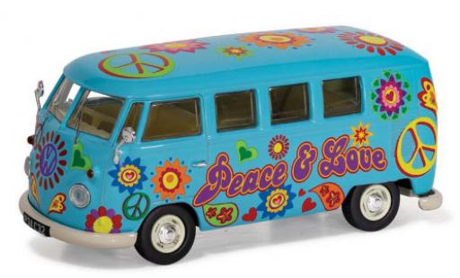 Volkswagen T1 1/43 Corgi Camper Peace Love & Freedom modellino in miniatura