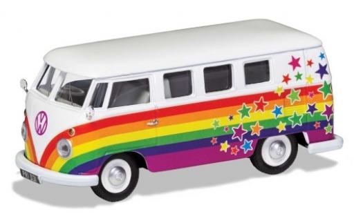 Volkswagen T1 1/43 Corgi Camper Peace Love & Wishes modellino in miniatura