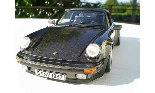 Porsche 911 Turbo 1/18 Norev 3.3 cabriolet modellini auto