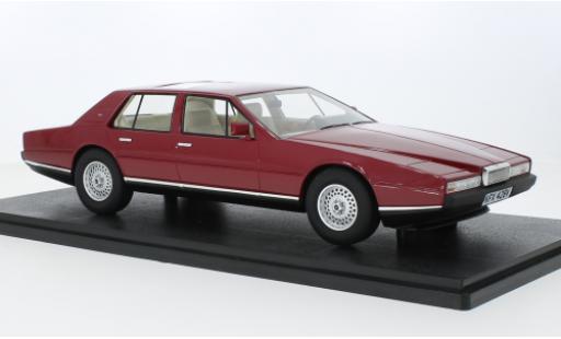 Aston Martin Lagonda 1/18 Cult Scale Models metallise rot 1985 1:18 modellino in miniatura
