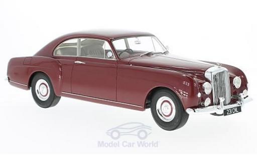 Bentley S1 1/18 Cult Scale Models Continental Fastback Mulliner metallico rosso RHD ohne Vitrine modellino in miniatura